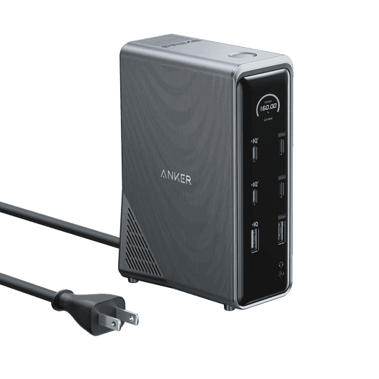 Anker Prime Charging Docking Station (14-in-1, Dual Display, 160W) Anker Default Title Default Title-