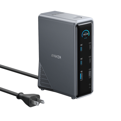 Anker Prime Charging Docking Station (14 - in - 1, Dual Display, 160W) - Cartsfy Inc.