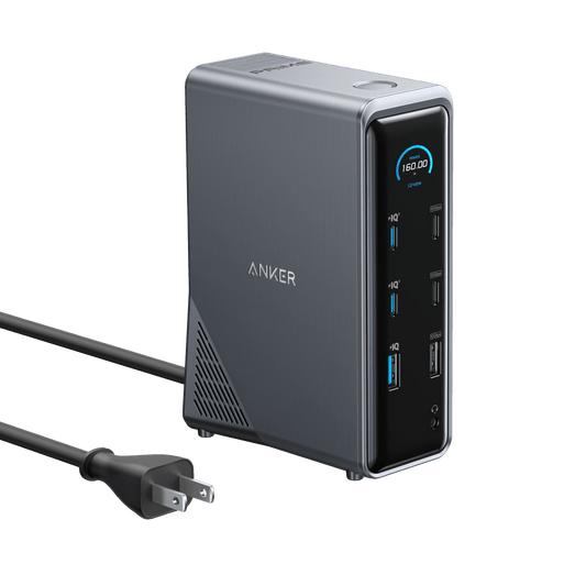 Anker Prime Charging Docking Station (14 - in - 1, Dual Display, 160W) - Cartsfy Inc.