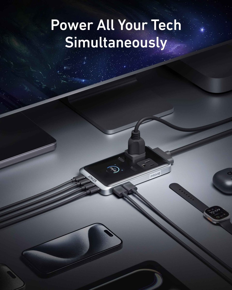 Anker Prime Charging Station (8 - in - 1, 240W) - Cartsfy Inc.