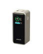 Anker Prime power bank in champagne with front screen and round side button