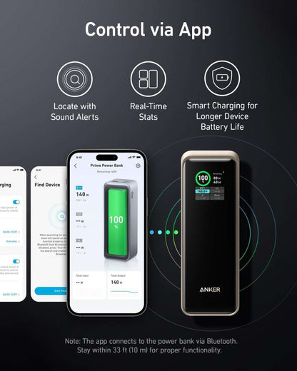 Anker Prime Power Bank (27K, 250W) Cartsfy Inc.