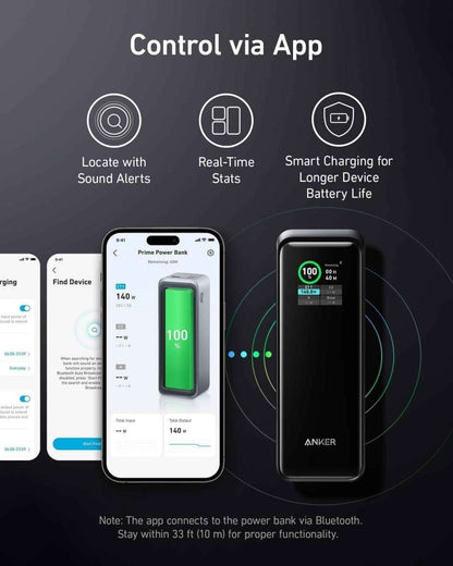 Anker Prime Power Bank (27K, 250W) Cartsfy Inc.