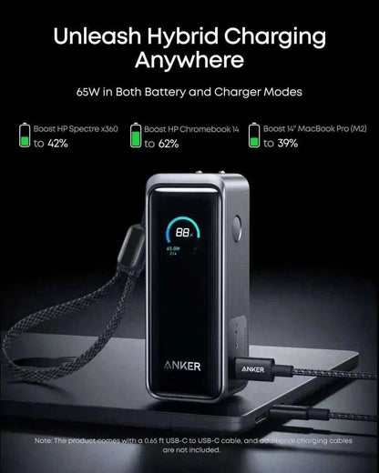 Anker Prime Power Bank (9.6K, 65W, Fusion) Cartsfy Inc.