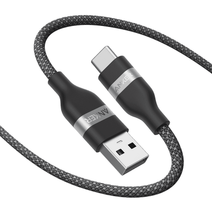 Anker USB-A to USB-C Cable (3 ft/6 ft, Upcycled-Braided) Cartsfy Inc.