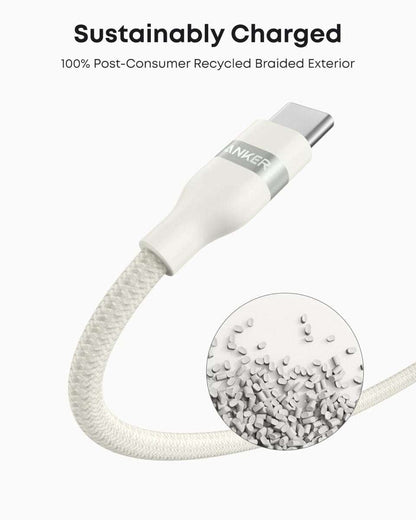Anker USB-A to USB-C Cable (3 ft/6 ft, Upcycled-Braided) Cartsfy Inc.