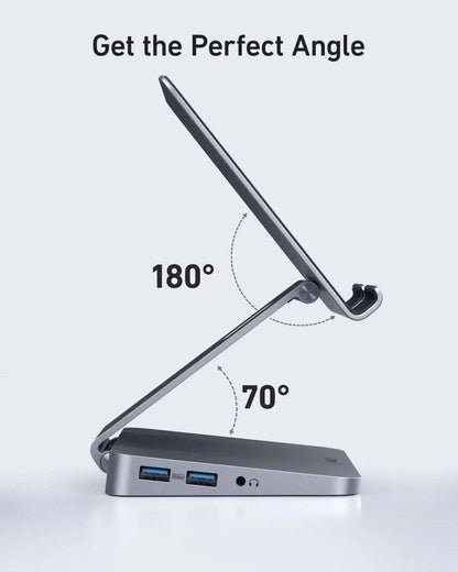Anker USB-C Hub (8-in-1, Tablet Stand) Anker Gray Gray-