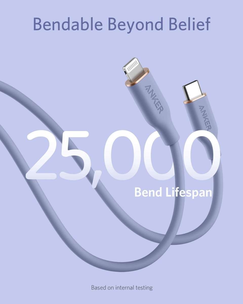 Anker USB-C to Lightning Cable (Flow, Silicone) Cartsfy Inc.