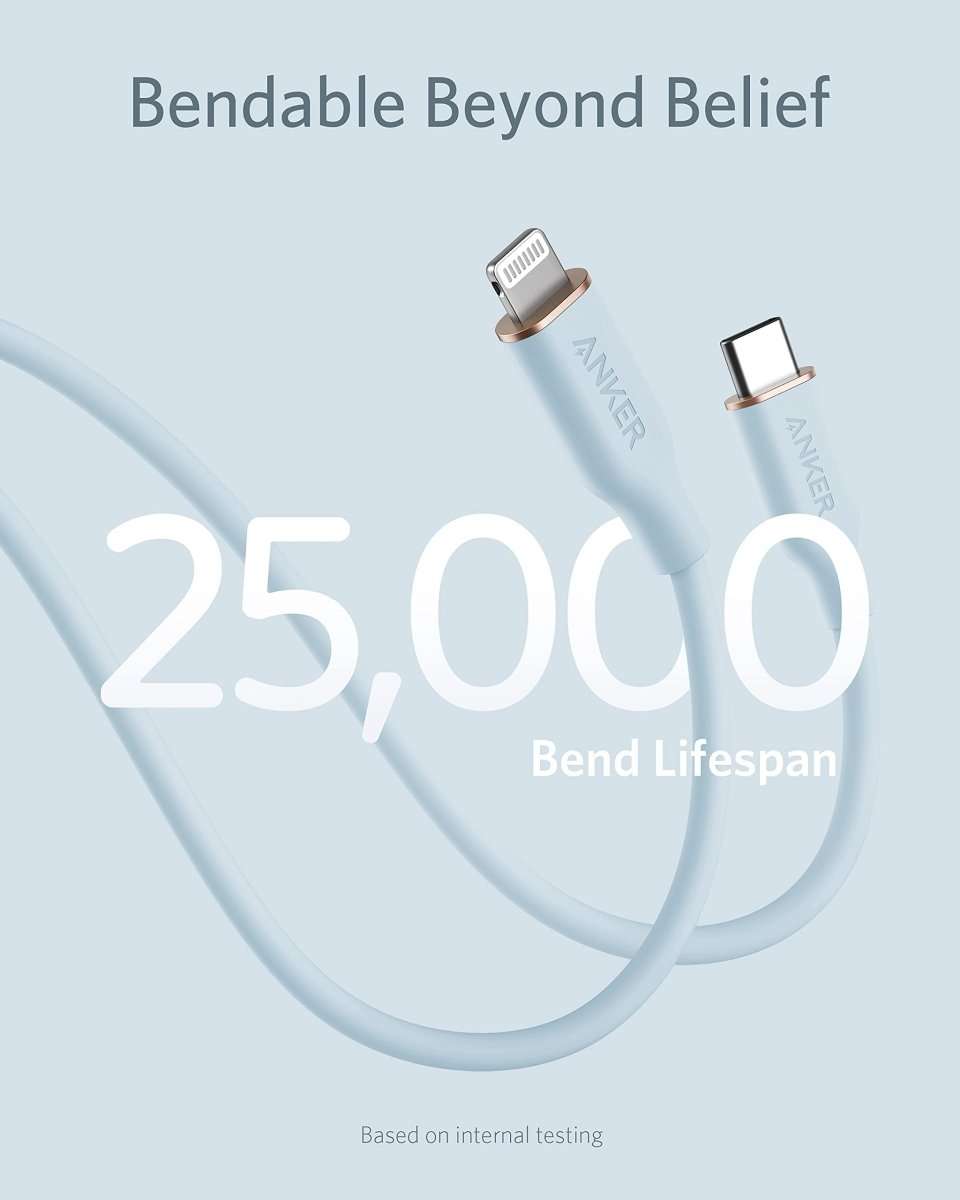 Anker USB-C to Lightning Cable (Flow, Silicone) Cartsfy Inc.