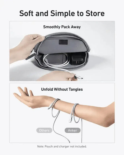 Anker USB-C to USB-C Cable (3 ft / 6 ft, 240W, Upcycled-Braided) Cartsfy Inc.
