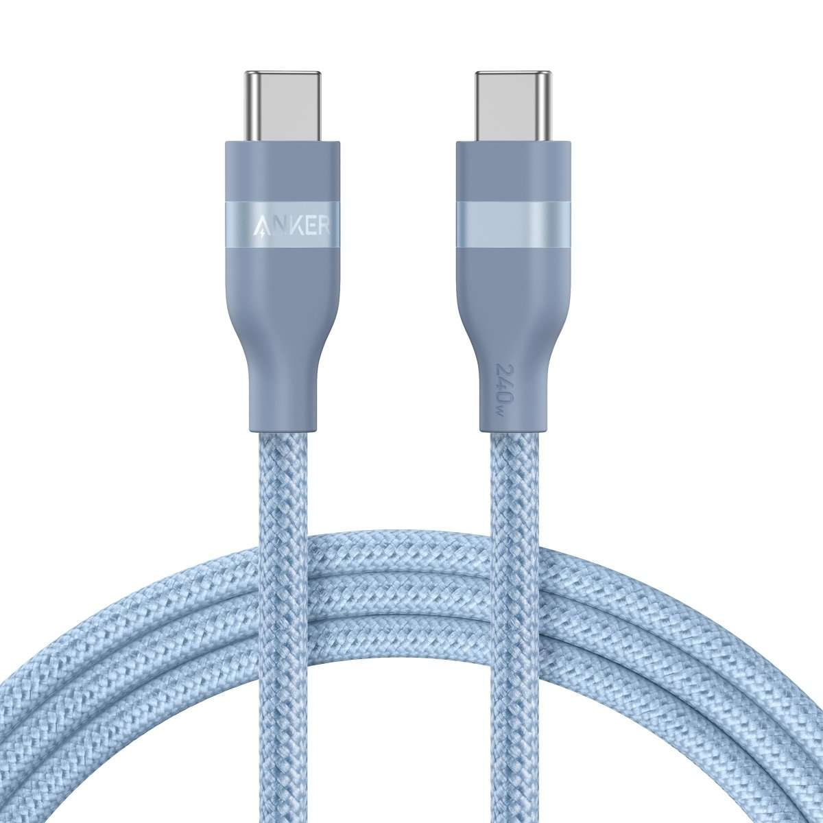 Anker USB-C to USB-C Cable (3 ft / 6 ft, 240W, Upcycled-Braided) Cartsfy Inc.