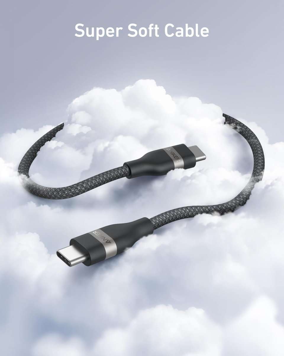 Anker USB-C to USB-C Cable (3 ft / 6 ft, 240W, Upcycled-Braided) Cartsfy Inc.