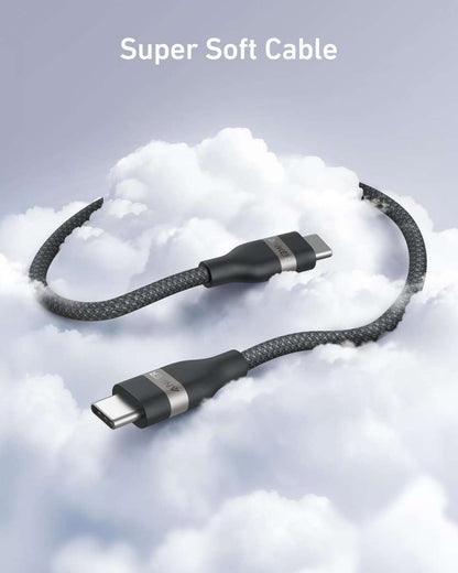 Anker USB-C to USB-C Cable (3 ft / 6 ft, 240W, Upcycled-Braided) Cartsfy Inc.