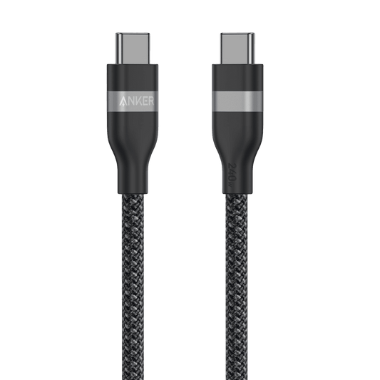 Anker USB-C to USB-C Cable (3 ft / 6 ft, 240W, Upcycled-Braided) Cartsfy Inc.