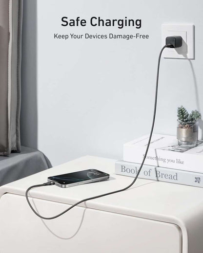 Anker USB-C to USB-C Cable (3 ft / 6 ft, 240W, Upcycled-Braided) Cartsfy Inc.