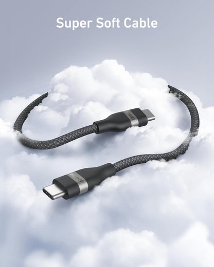 Anker USB - C to USB - C Cable (3 ft / 6 ft, 240W, Upcycled - Braided) - Cartsfy Inc.