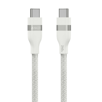 Anker USB - C to USB - C Cable (3 ft / 6 ft, 240W, Upcycled - Braided) - Cartsfy Inc.