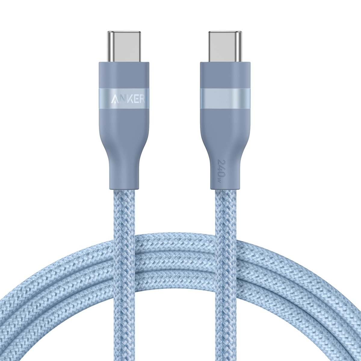 Anker USB - C to USB - C Cable (3 ft / 6 ft, 240W, Upcycled - Braided) - Cartsfy Inc.