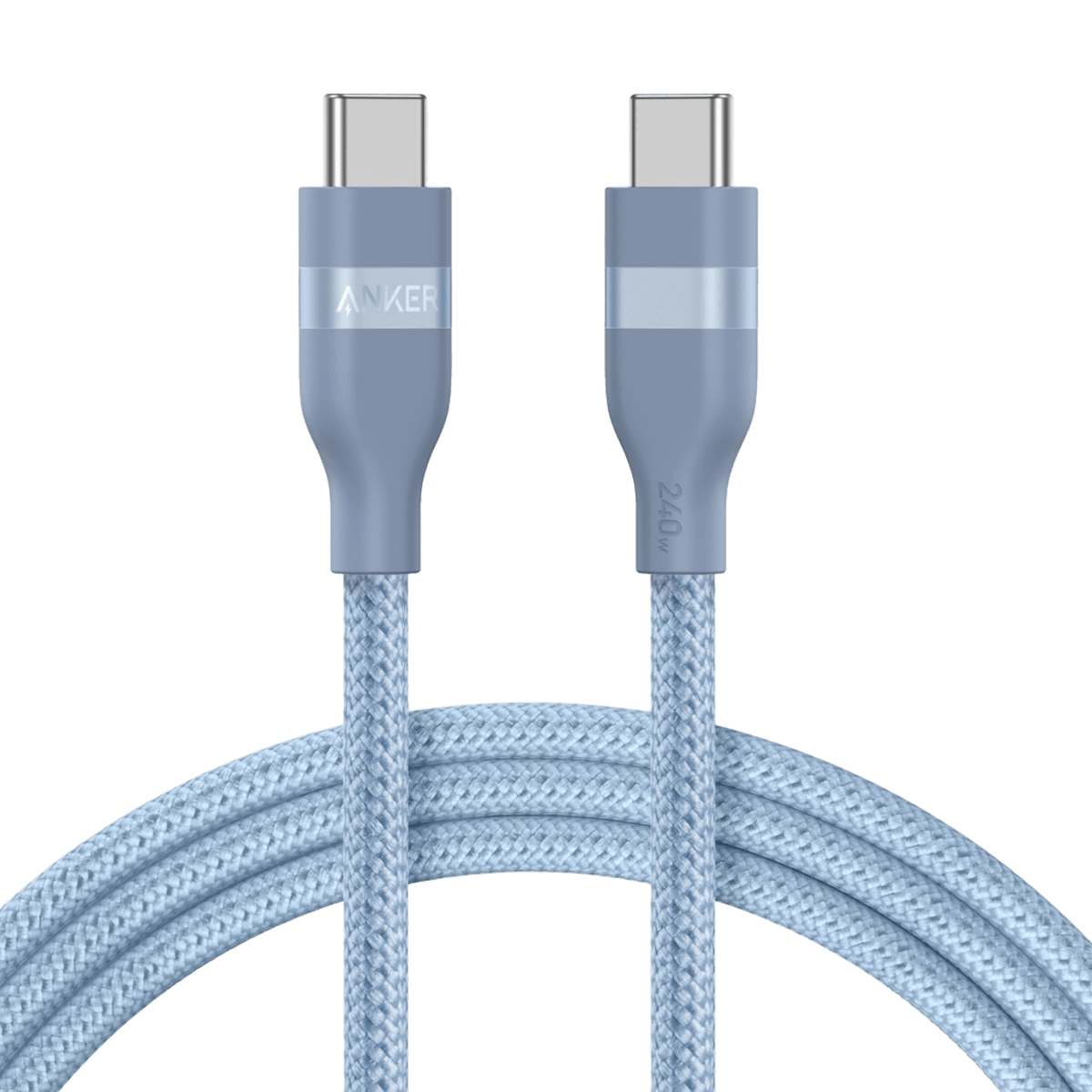 Anker USB - C to USB - C Cable (3 ft / 6 ft, 240W, Upcycled - Braided) - Cartsfy Inc.