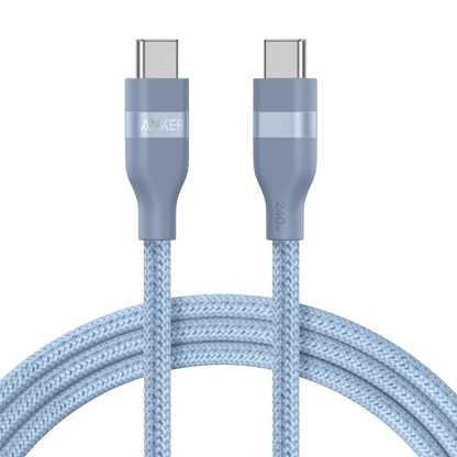 Anker USB - C to USB - C Cable (3 ft / 6 ft, 240W, Upcycled - Braided) - Cartsfy Inc.