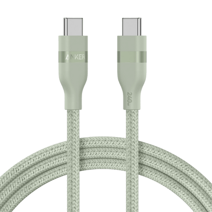 Anker USB - C to USB - C Cable (3 ft / 6 ft, 240W, Upcycled - Braided) - Cartsfy Inc.