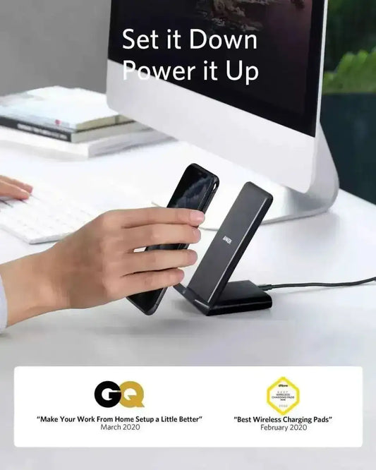 Anker Wireless Charger (Stand) Anker Black Black-