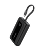 Anker Zolo Power Bank (10K, 30W) with a 5.4 - inch (13.7 cm) built - in USB - C cable. - Cartsfy Inc.