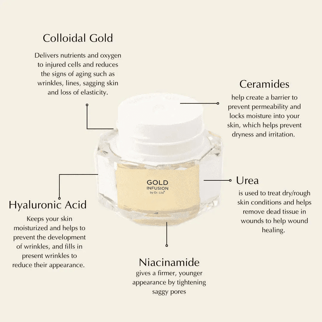 Anti-Aging Gold Infusion Cream – Brightening, Firming & Hydrating Moisturizer EpiLynx Default Title Default Title-