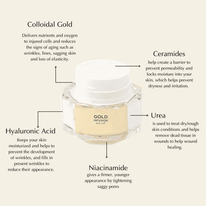 Anti-Aging Gold Infusion Cream – Brightening, Firming & Hydrating Moisturizer EpiLynx Default Title Default Title-