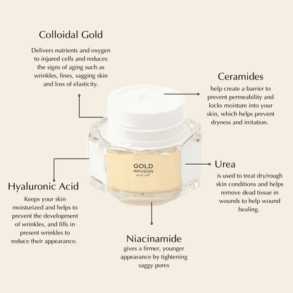 Anti-Aging Gold Infusion Cream – Brightening, Firming & Hydrating Moisturizer Cartsfy Inc.