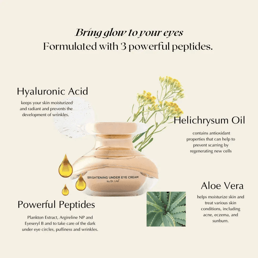 Anti-Aging Peptide Eye Cream for Wrinkles, Puffiness & Dark Circles EpiLynx Default Title Default Title-
