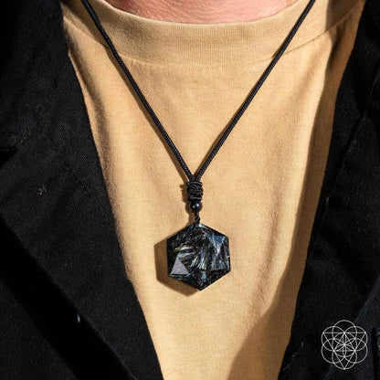 Arfvedsonite Healing Pendant Cartsfy Inc.