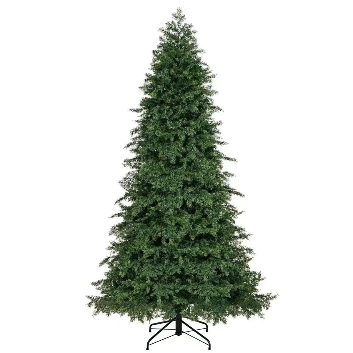 Artificial Christmas Tree Green Hinged Holiday Tree with 721/1019 Lush Branch Tips Cartsfy Inc.