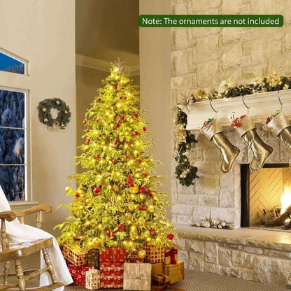 Artificial Christmas Tree with LED Lights and PVC Mixed Branch Tips Cartsfy Inc.