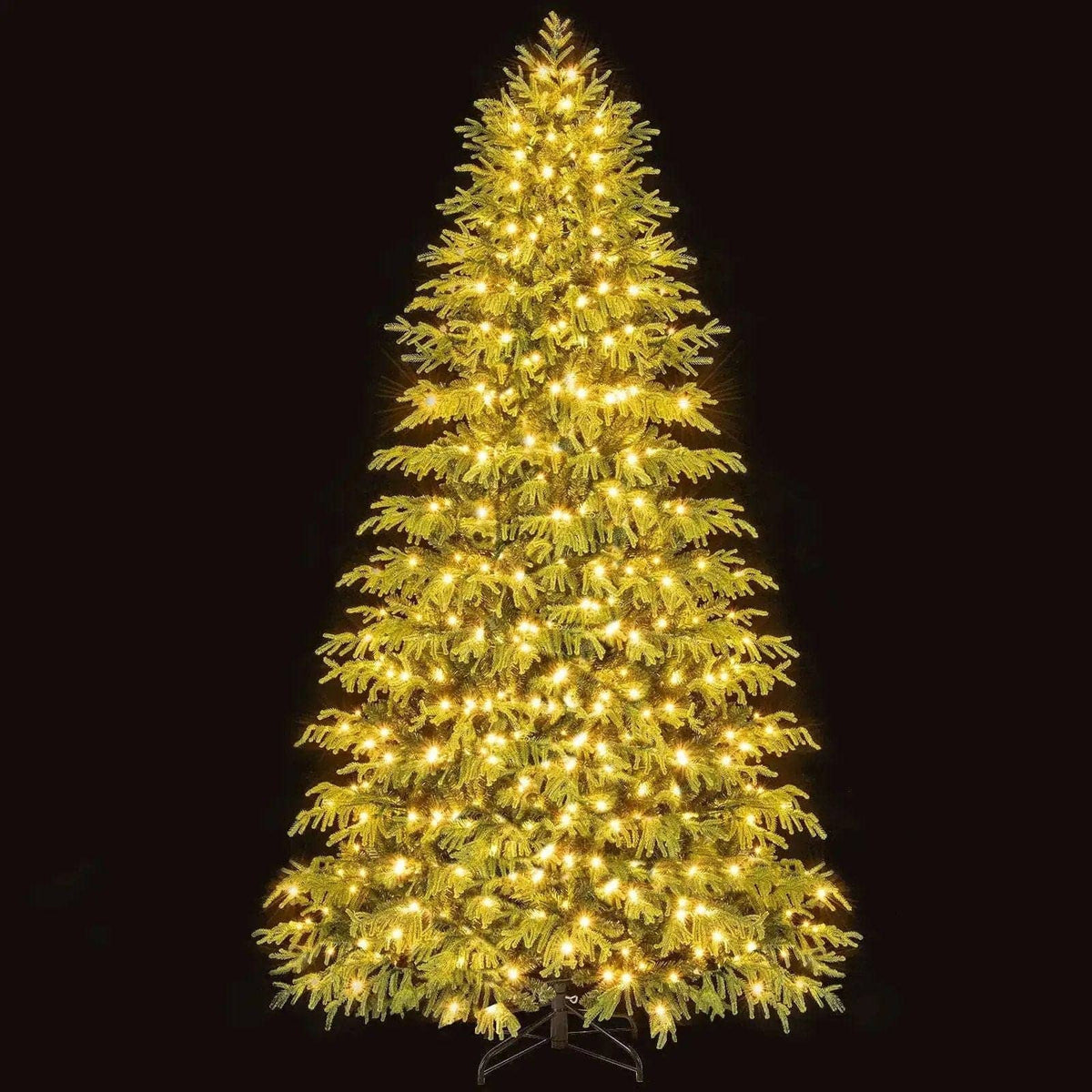 Artificial Christmas Tree with LED Lights and PVC Mixed Branch Tips Cartsfy Inc.