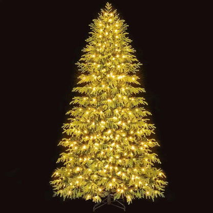Artificial Christmas Tree with LED Lights and PVC Mixed Branch Tips Cartsfy Inc.