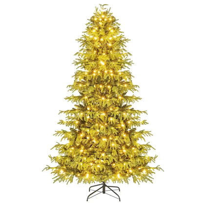 Artificial Christmas Tree with LED Lights and PVC Mixed Branch Tips Cartsfy Inc.