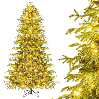 Artificial Christmas Tree with LED Lights and PVC Mixed Branch Tips Cartsfy Inc.