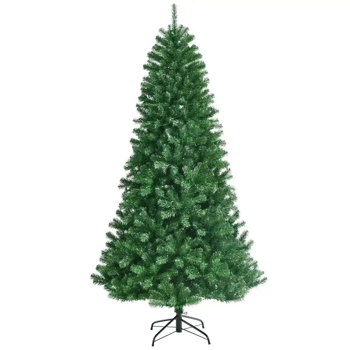 Artificial Hinged Christmas Tree with Remote-controlled Color-changing LED Lights Cartsfy Inc.