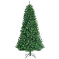 Artificial Hinged Christmas Tree with Remote-controlled Color-changing LED Lights Cartsfy Inc.
