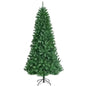 Artificial Hinged Christmas Tree with Remote-controlled Color-changing LED Lights