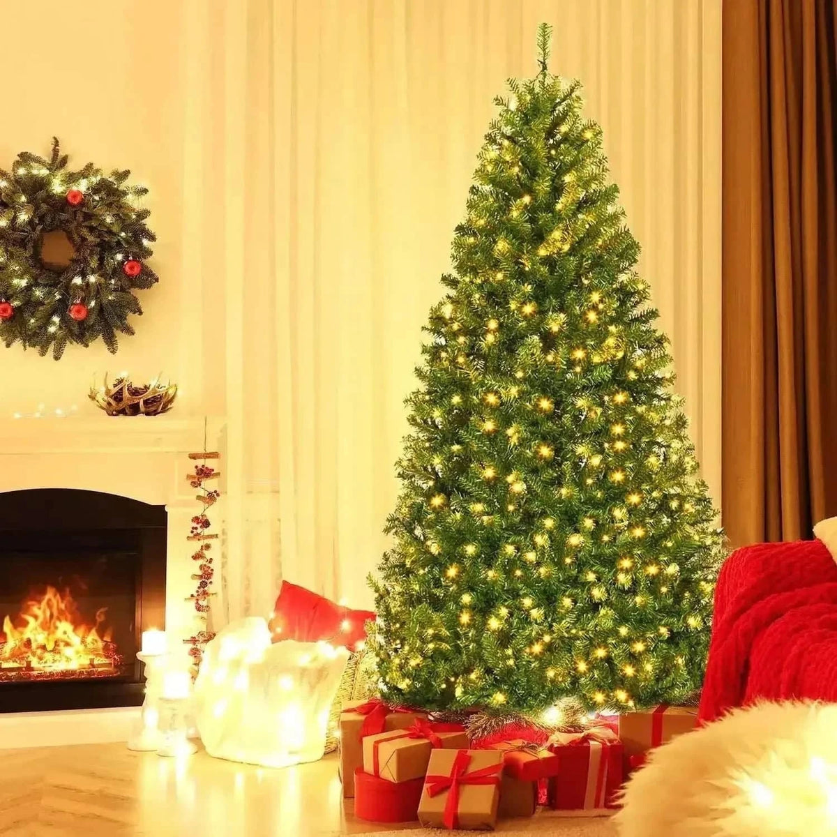 Artificial Premium Hinged Christmas Tree Cartsfy Inc.