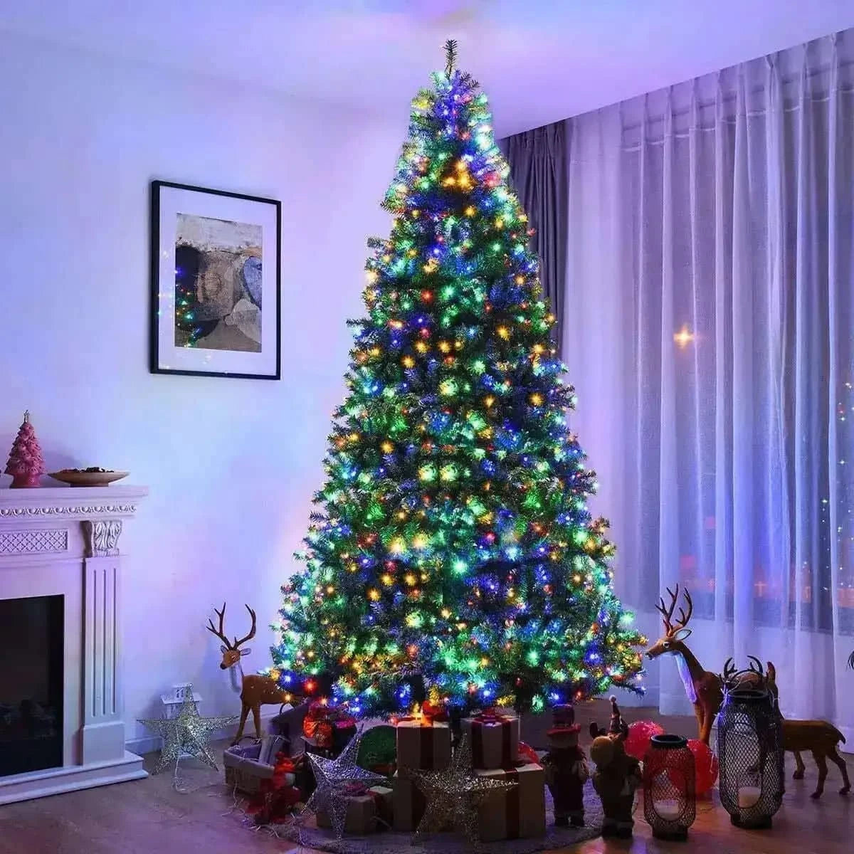 Artificial Premium Hinged Christmas Tree Cartsfy Inc.