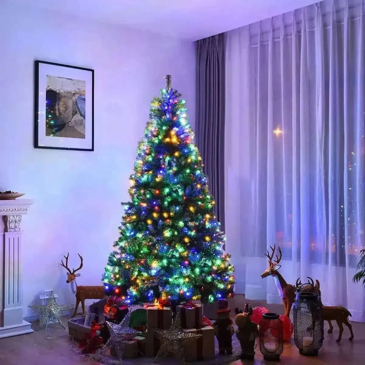 Artificial Premium Hinged Christmas Tree Cartsfy Inc.