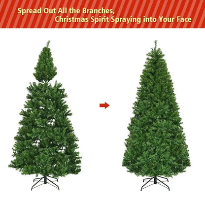 Artificial Premium Hinged Christmas Tree Cartsfy Inc.