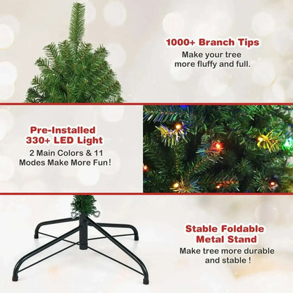 Artificial Premium Hinged Christmas Tree Cartsfy Inc.