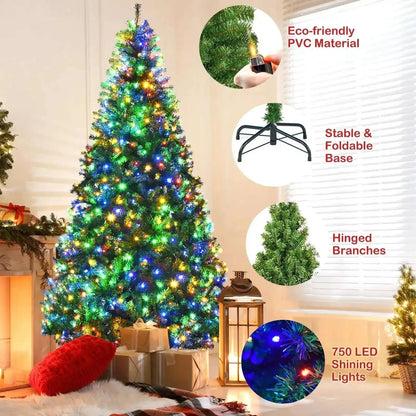 Artificial Premium Hinged Christmas Tree Cartsfy Inc.