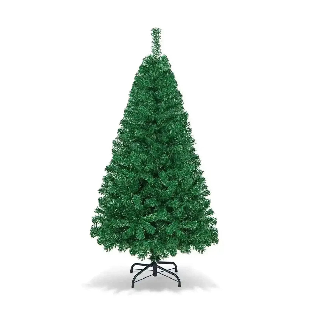 Artificial PVC Christmas Tree with Solid Metal Stand Cartsfy Inc.