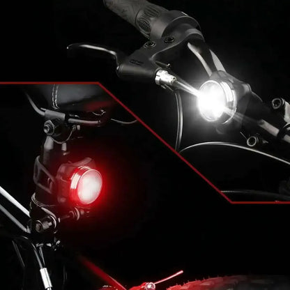 Ascher USB Rechargeable Bike Light Set DailySale Default Title Default Title-