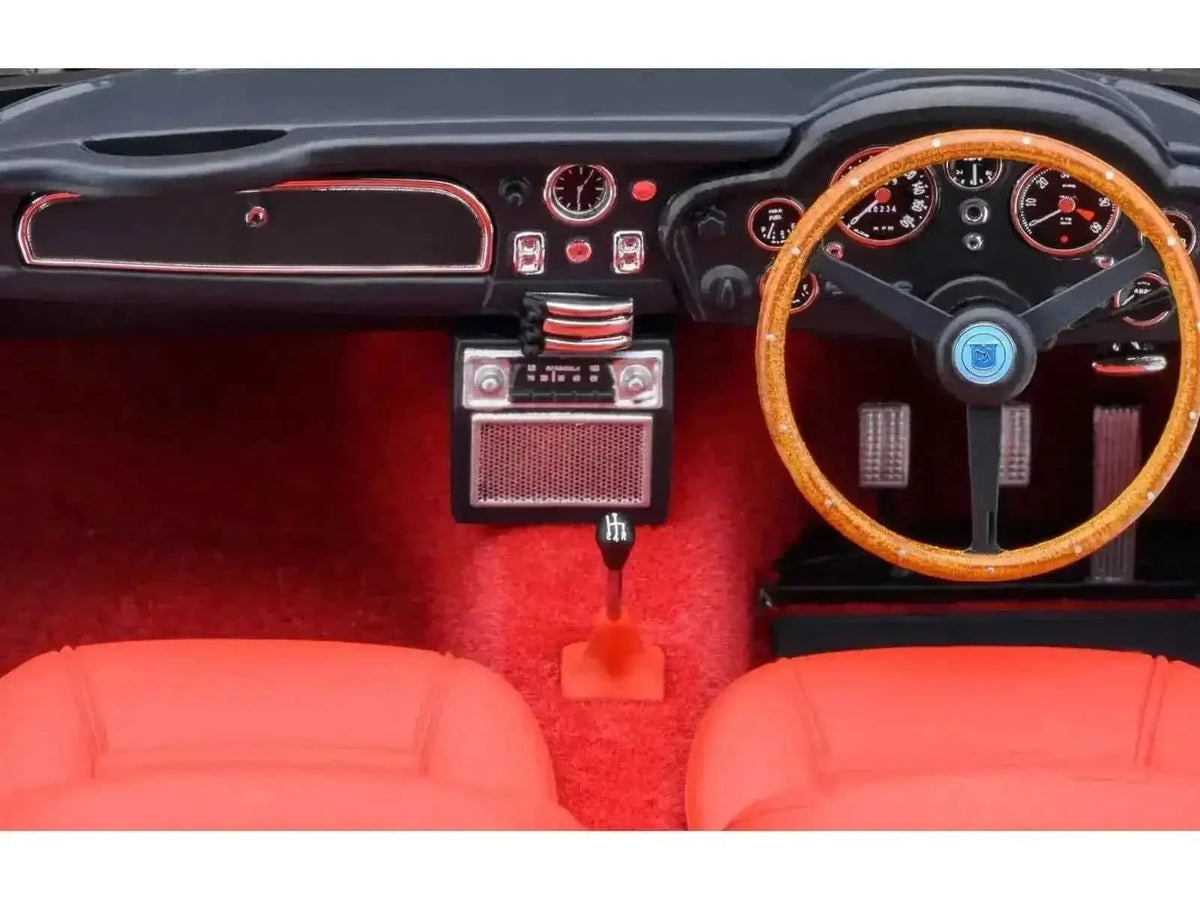 Aston Martin DB5 RHD (Right Hand Drive) Dubonnet Rosso Red Metallic 1/18 Model Car by Autoart Cartsfy Inc.